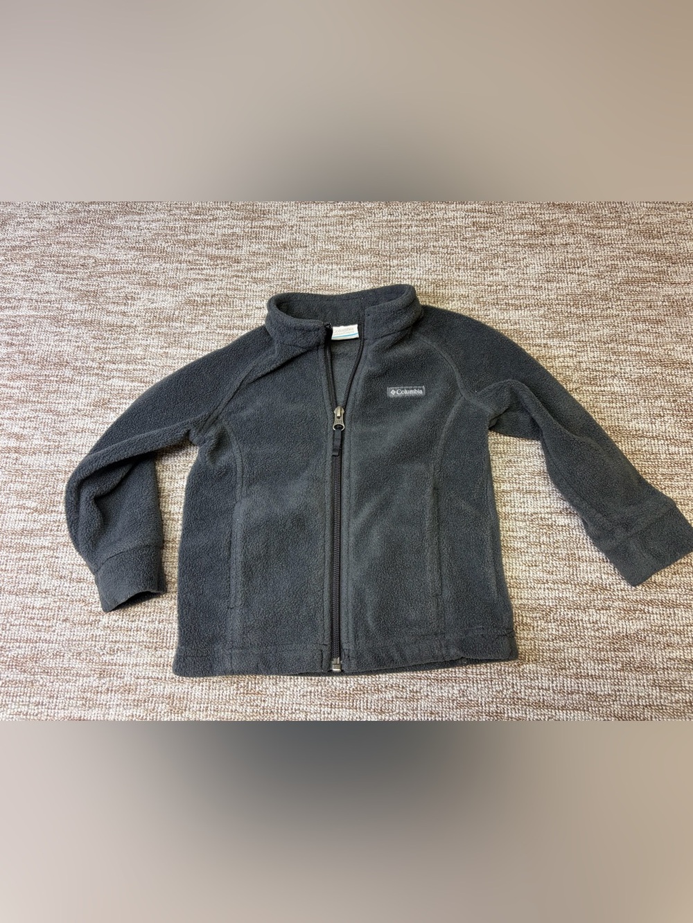 Columbia Benton Springs Unisex Boy Girl Infant Fleece Zip Jacket Grey 18-24m 24m